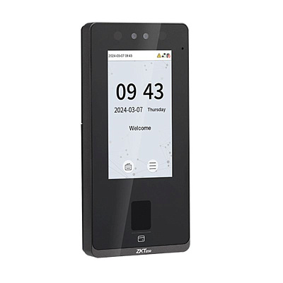 картинка ZKTeco SenseFace 4B Биометрический терминал распознавания лиц, RFID карт (EMM) от компании Intant